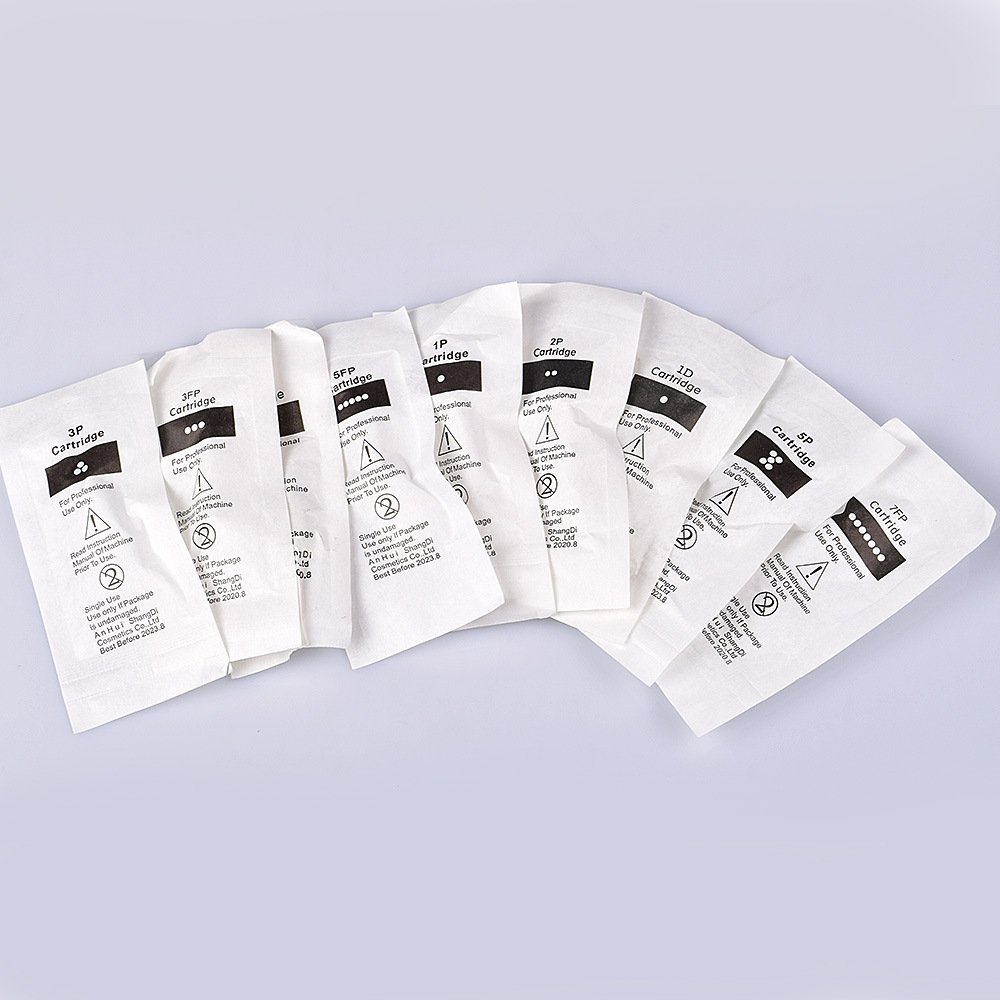 Disposable 1RL 3RL 5RL 5F 7F permanent makeup cartridge needles embroidery needle