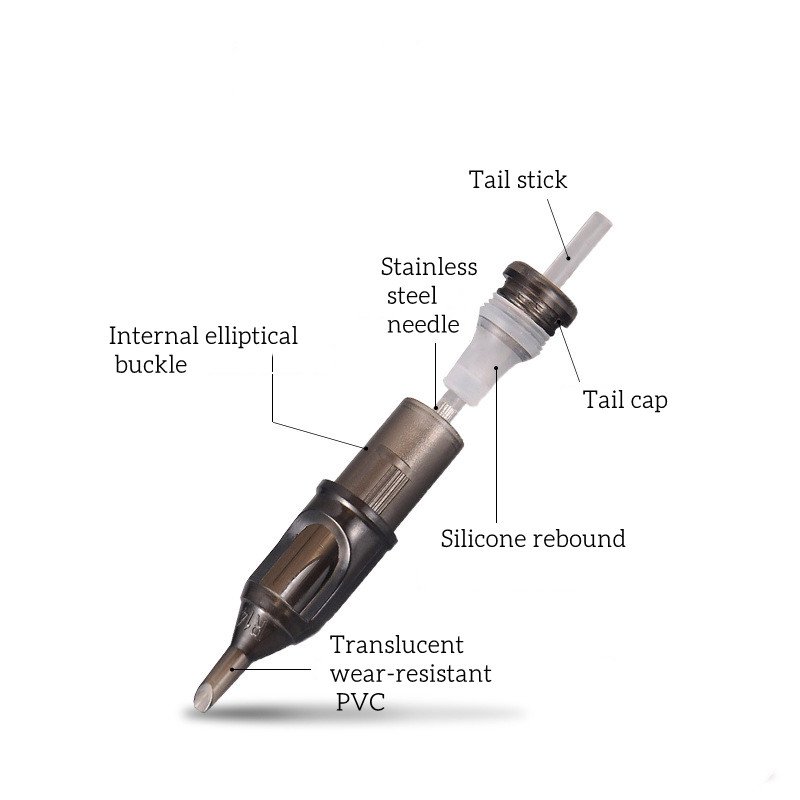 Latest Market Style makeup needle with tubes 316 tattoo cartridge needle kwadroni magnum wholesale