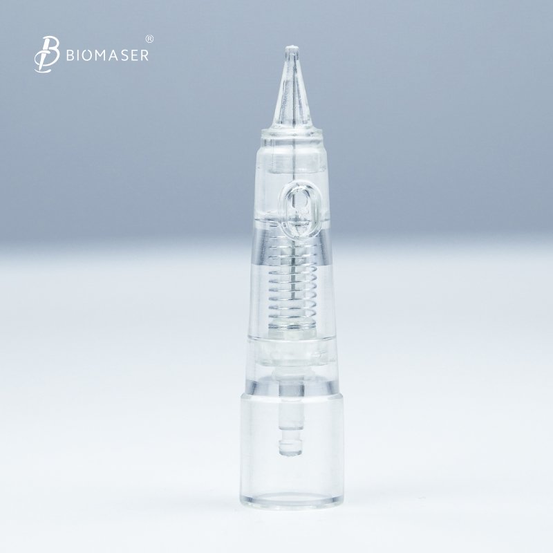 Biomaser Professional Permanent Makeup Cartridge Needles 1R/2R/3RL/5RL Disposable Sterilized Tattoo Pen Machine Needles Tips