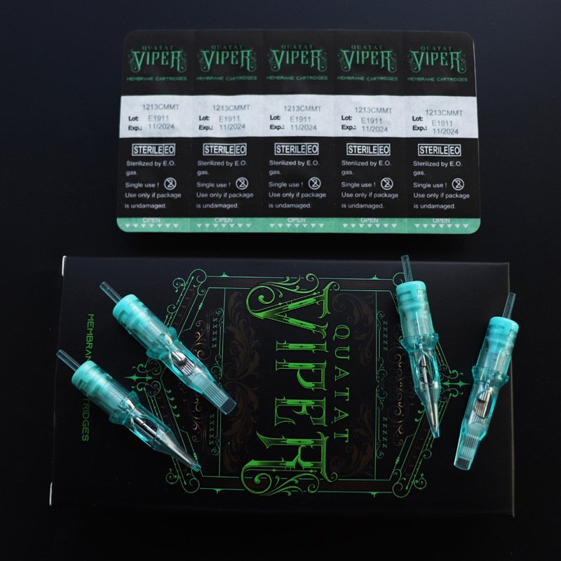 Viper Universal Tattoo Needles Cartridges Disposable Sterilized Safety Round Liner For Tattoo Machine Pen