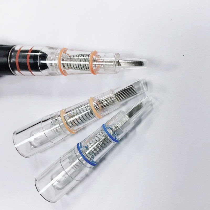 1R 0.18mm Nano Permanent Makeup Cartridge Nano Needles Fits for Permanent Makeup Machine Pen