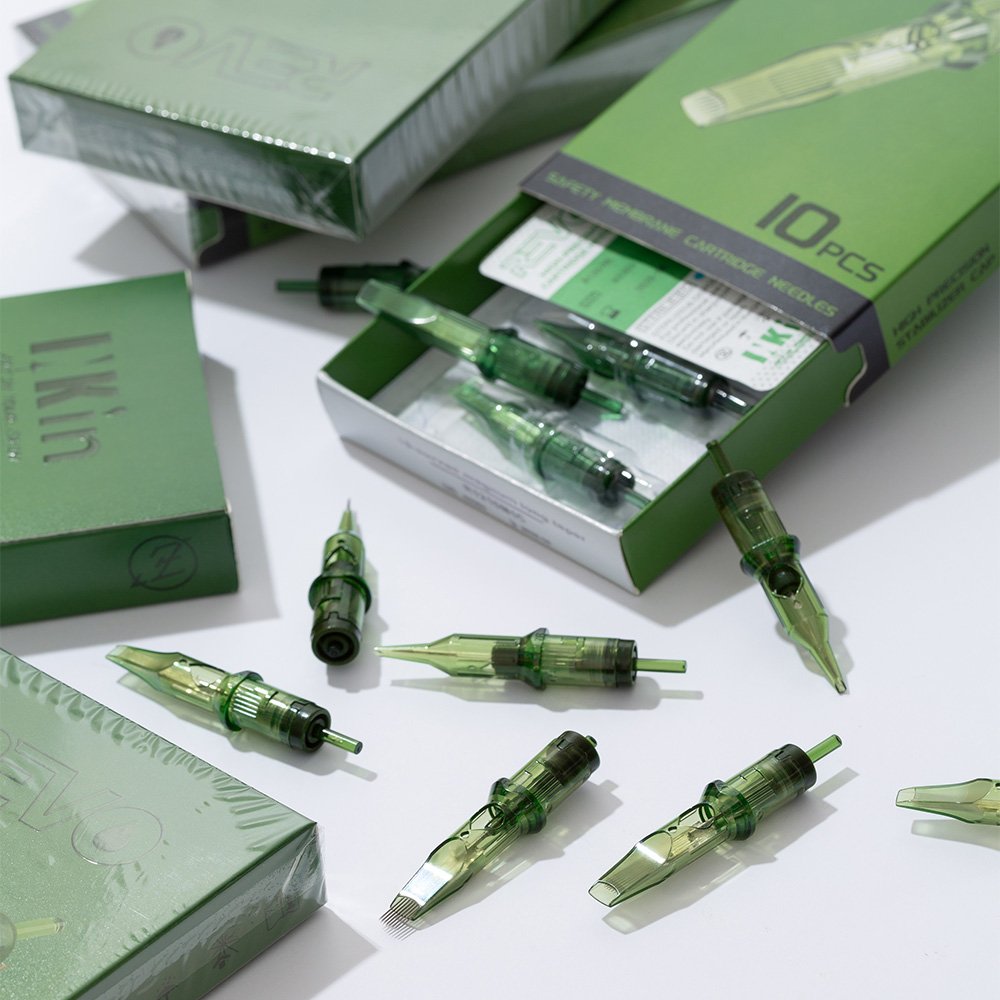 INKin Revo 10Pcs/box RL OEM ODM Manufacturer Custom Tattoo Needles Cartridges Wholesale for Body Art