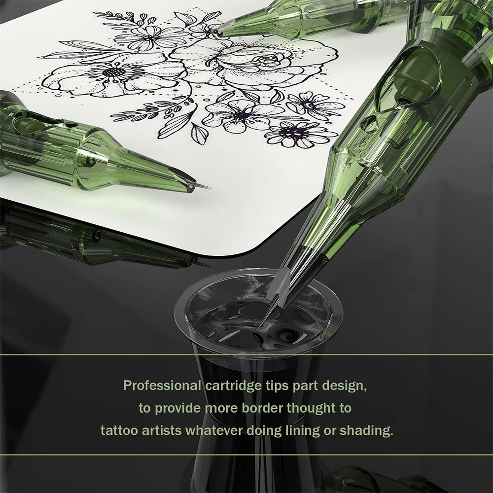 INKin Revo 10Pcs/box RL OEM ODM Manufacturer Custom Tattoo Needles Cartridges Wholesale for Body Art