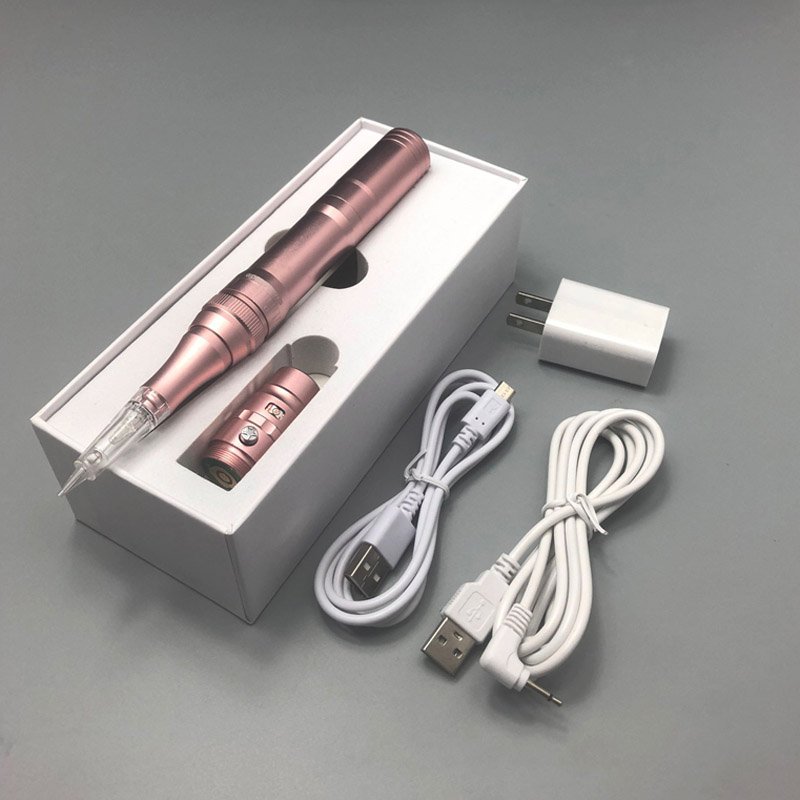 Wholesale Rose Gold Wireless Permanent Makeup Machine with Needles