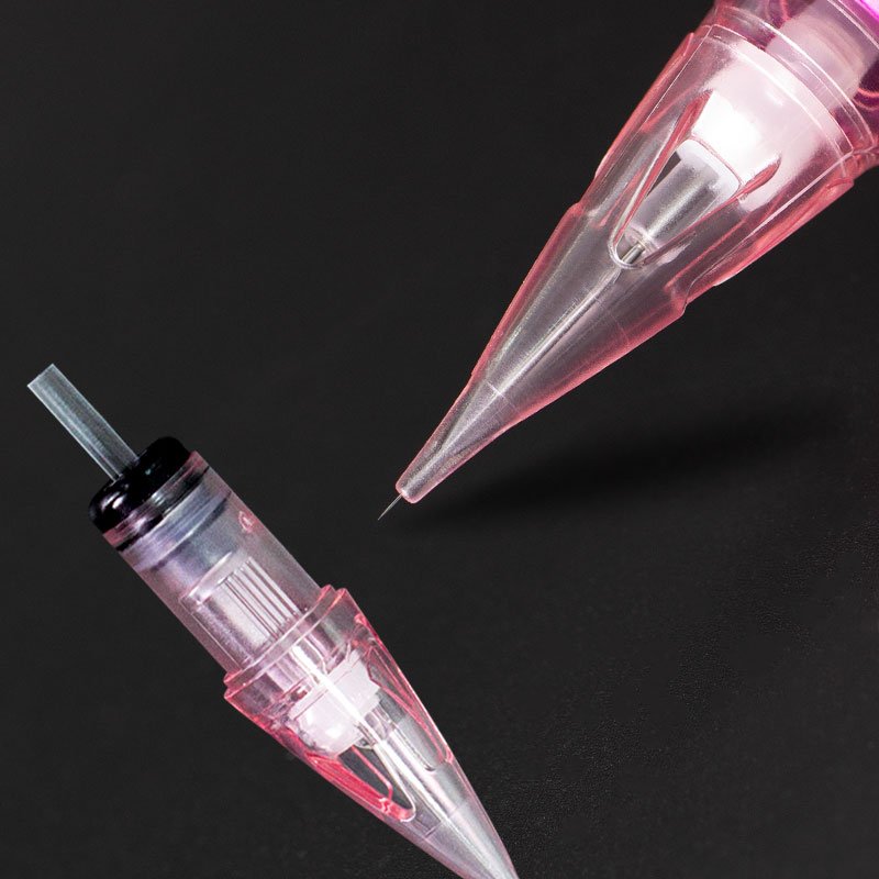PMU Professional Disposable Needles 3 Round Liner 0.2MM Needles for Cartridge Tattoo Pen Machine