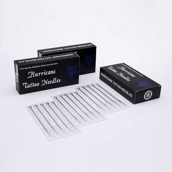 Customization Tattoo Needle profession premium Cartridges Tattoo permanent makeup Needle 5RL Hurricane Disposable Tattoo Needles