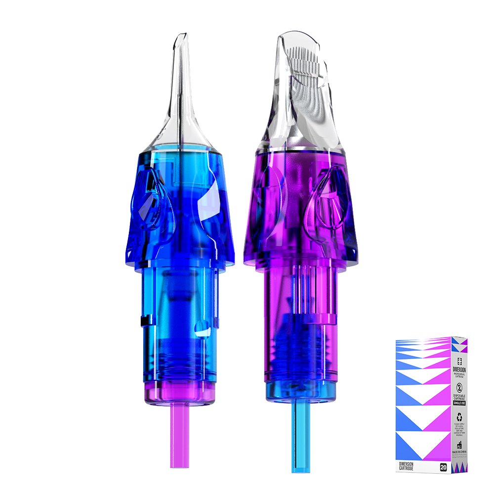 CNC Wholesale Tattoo Cartridge Needles RL RS 0.25mm 0.30mm 0.35mm OEM Tattoo Needle Cartridge