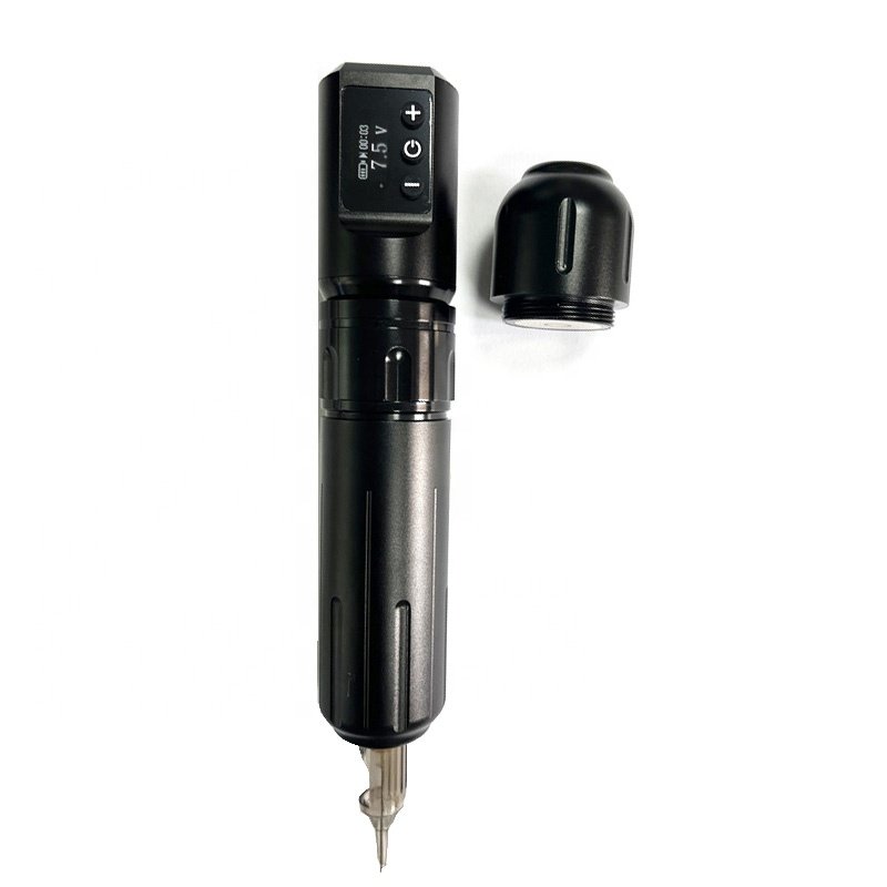 High Quality Professional Adjustable Stroke Rotary Custom Pen Type Machine Gun Full Complete Set Kit Wireless Tattoo Machine