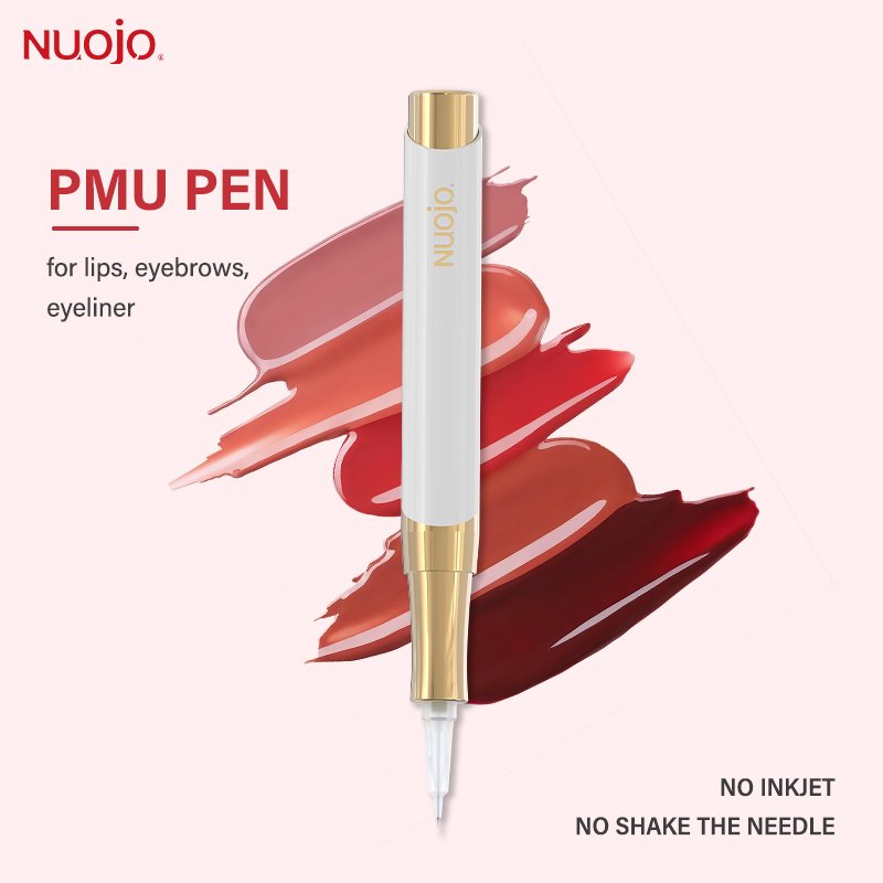 Portable PMU Kit Tattoo Gun for Lips Eyebrows Microblading Device Permanent Makeup Machine/PMU with Cartridge Needles
