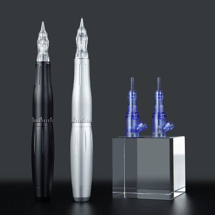 Biomaser LW002 Permanent Makeup Tattoo Kits Professional Tattoo Machine Eyebrow Lip Rotary Pen Machine Sets tattoo Cartridges