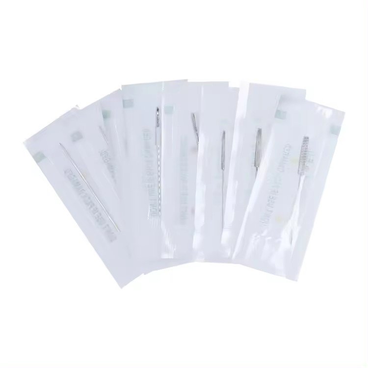XJ Disposable 0.35*50mm Tattoo Machine Needle Tips Permanent Makeup Cosmetic Needles for Machine Pen