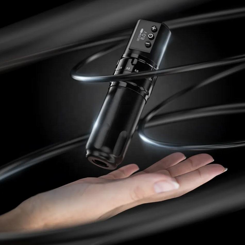 Nova Tattoo Supply RCA connector Changeable Wireless or Wired Pen Machine Tattoo Battery Power Tattoo Gun Pen