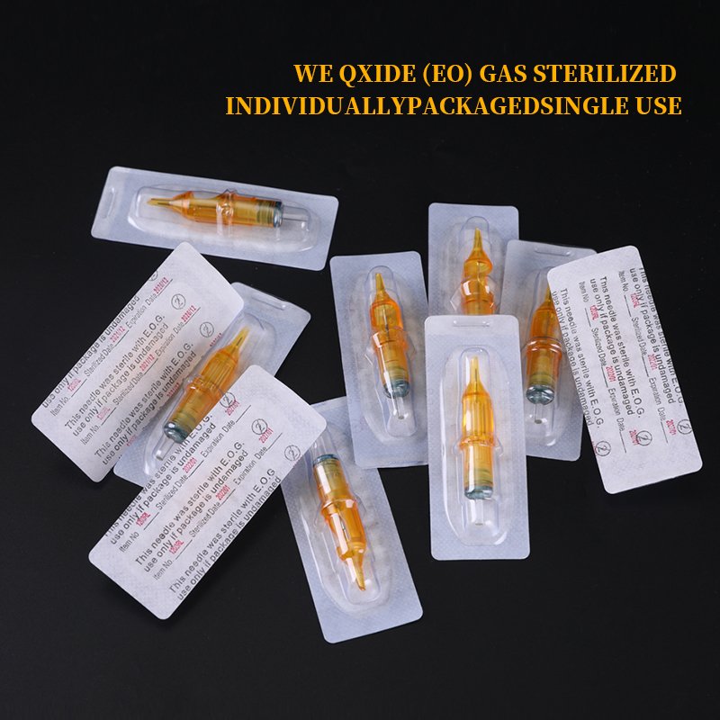 Yilong Yellow Dragonfly I Professional Makeup Cartridge Needles For Tattoo Pen Machine Permanent Cartridge Needles