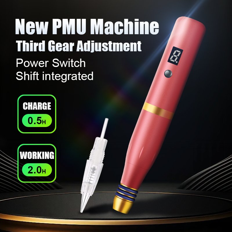 Wireless Permanent Makeup Tattoo Pen Eyebrow Microblading Machine