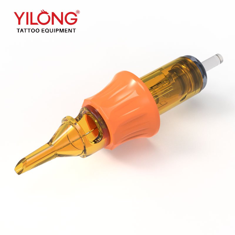 High Quality Permanent Tattoo Cartridge Needle Yellow Dragon Cartridge III Professional Cartridge Makeup Needles for Pen Machine