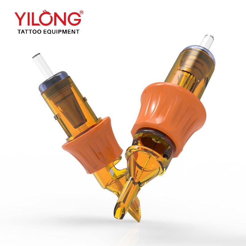 High Quality Permanent Tattoo Cartridge Needle Yellow Dragon Cartridge III Professional Cartridge Makeup Needles for Pen Machine