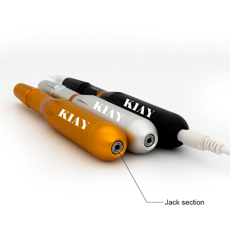 Kiay Semi Permanent Makeup Tattoo Machine Tattoo Gun Electric PMU and MTS 0.2MM 1R 3R 5R 5F 7F 9UF 12PIN 36PIN Nano Microneedle