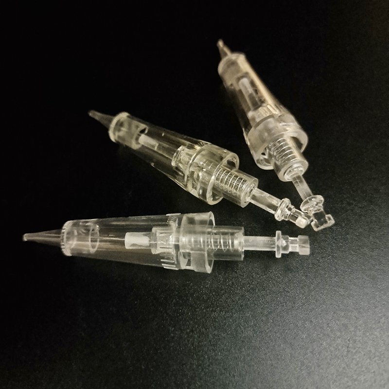 Disposable Permanent Makeup Bayonet 1R/3R/5R Cartridge Needles for Microbalding Eyebrow Lips Eyeliner Tattoo Machine