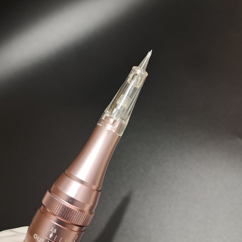 Disposable Permanent Makeup Bayonet 1R/3R/5R Cartridge Needles for Microbalding Eyebrow Lips Eyeliner Tattoo Machine