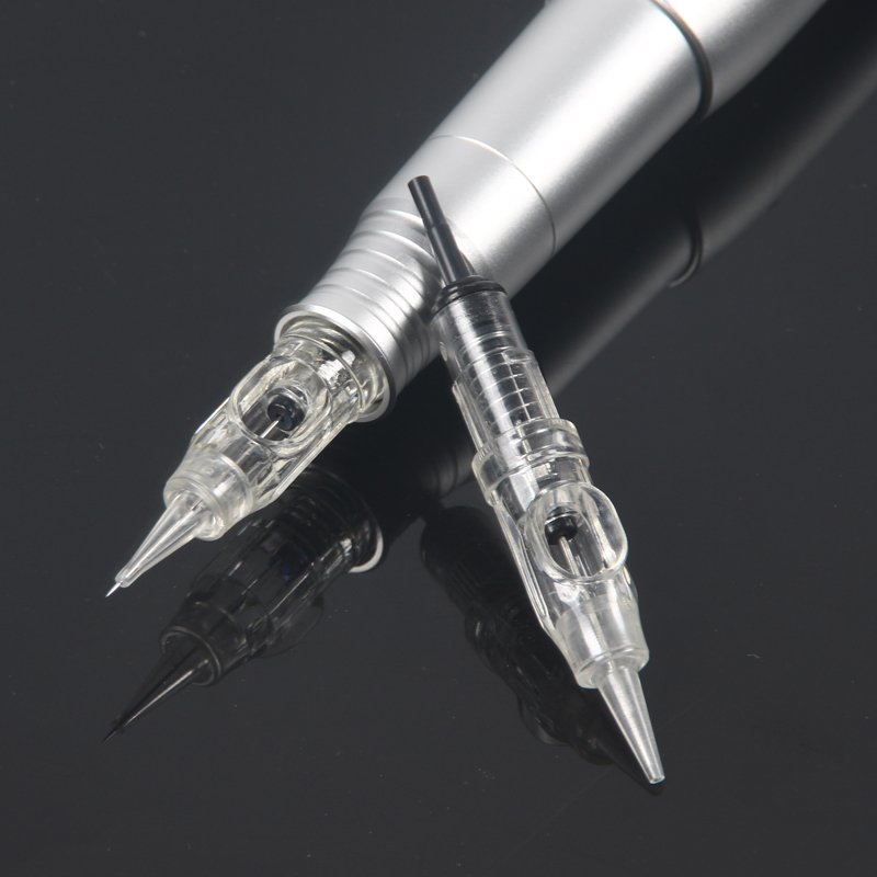 Tattoo Needle Disposable Cartridges Easy Click Pen For Permanent Makeup eyebrow needle cartridge