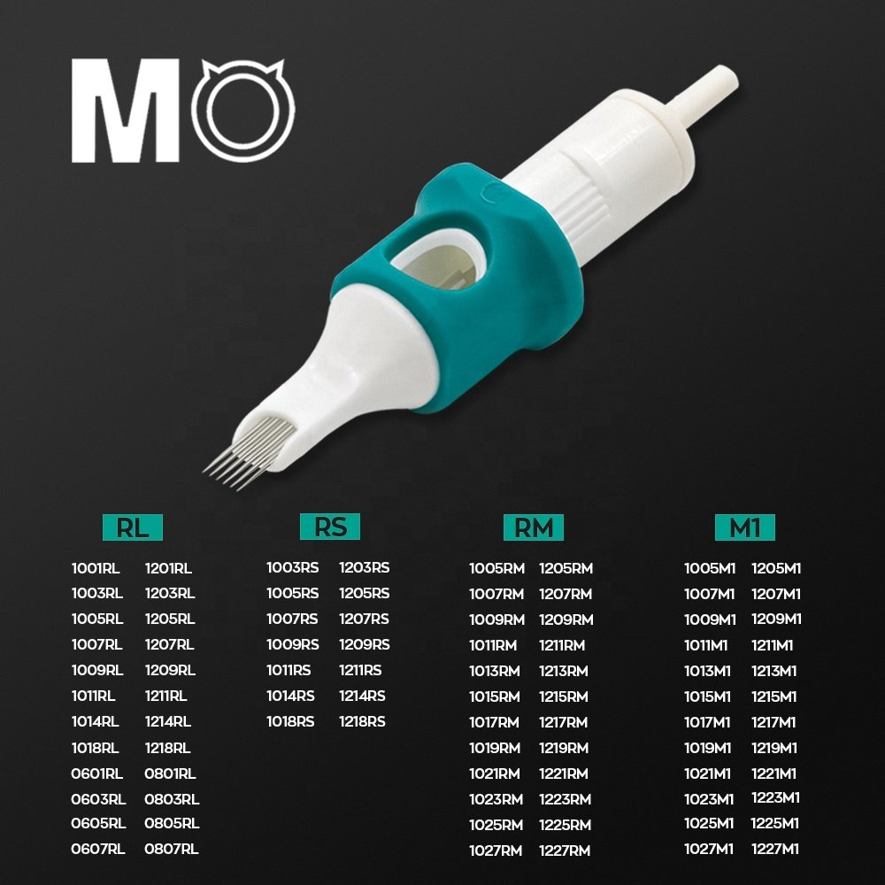 Professional Premium Disposable Tattoo Needle Cartridge MO Tattoo Cartridges Permanent Makeup Cartridges Tattoo Needle