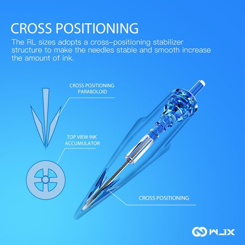 High quality membrane disposable tattoo cartridge