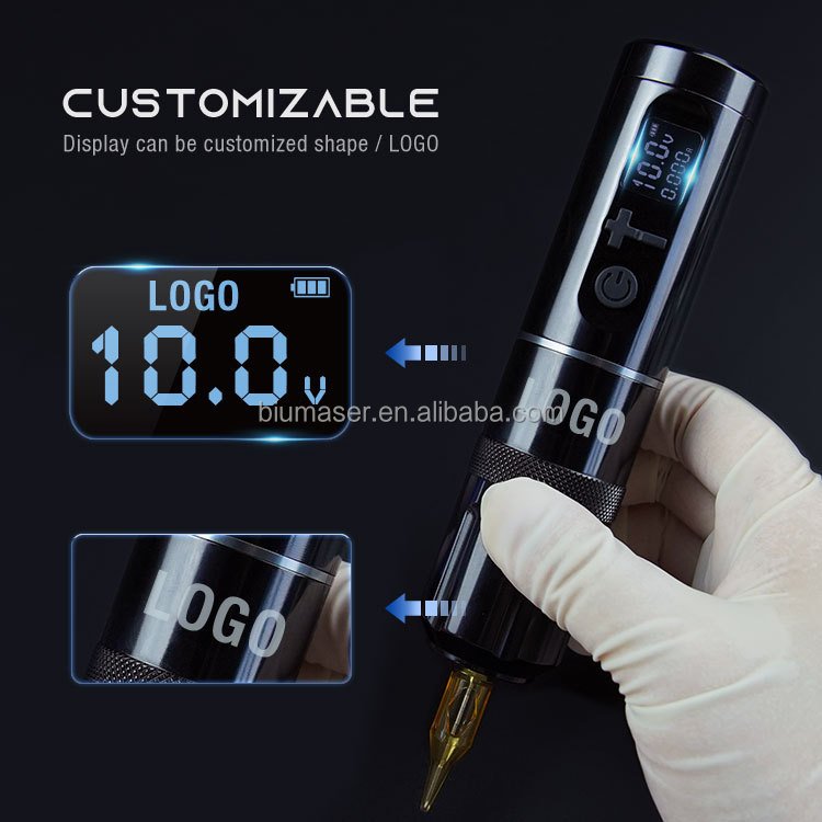 High Quality 4.0 Stroke Battery Wireless Rotary Tattoo Pen Machine Wireless Tattoo Wireless Tattoo Pen Machine For Sale