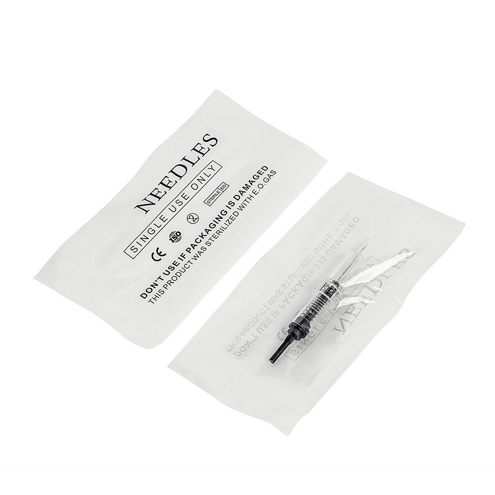 Disposable Sterilized Permanent Makeup Cartridge Micropigmentation Needles Tips For Eyebrow Eyeliner lips Tattoo