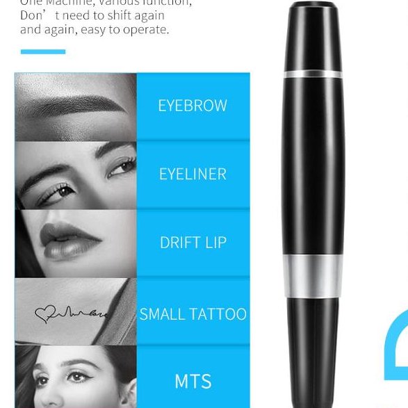 JIDRAGON New Arrival Permanent Makeup Microbladimg Mini Permanent Makeup Machine Digital Rechargeable Micropigmentation Device