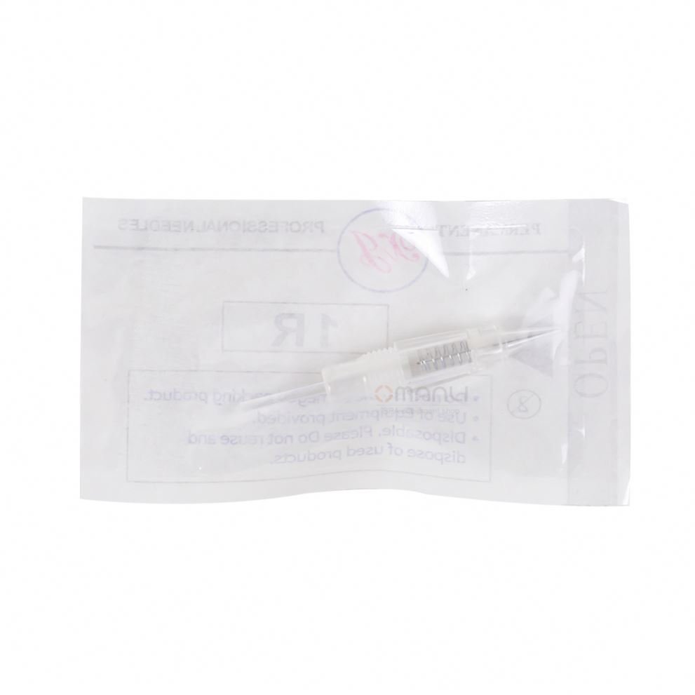 Permanent Makeup PMU needle For Eyebrow Tattoo Lip Eyeliner Microblading 1R