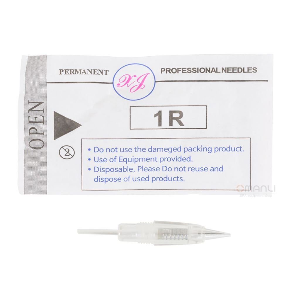 Permanent Makeup PMU needle For Eyebrow Tattoo Lip Eyeliner Microblading 1R