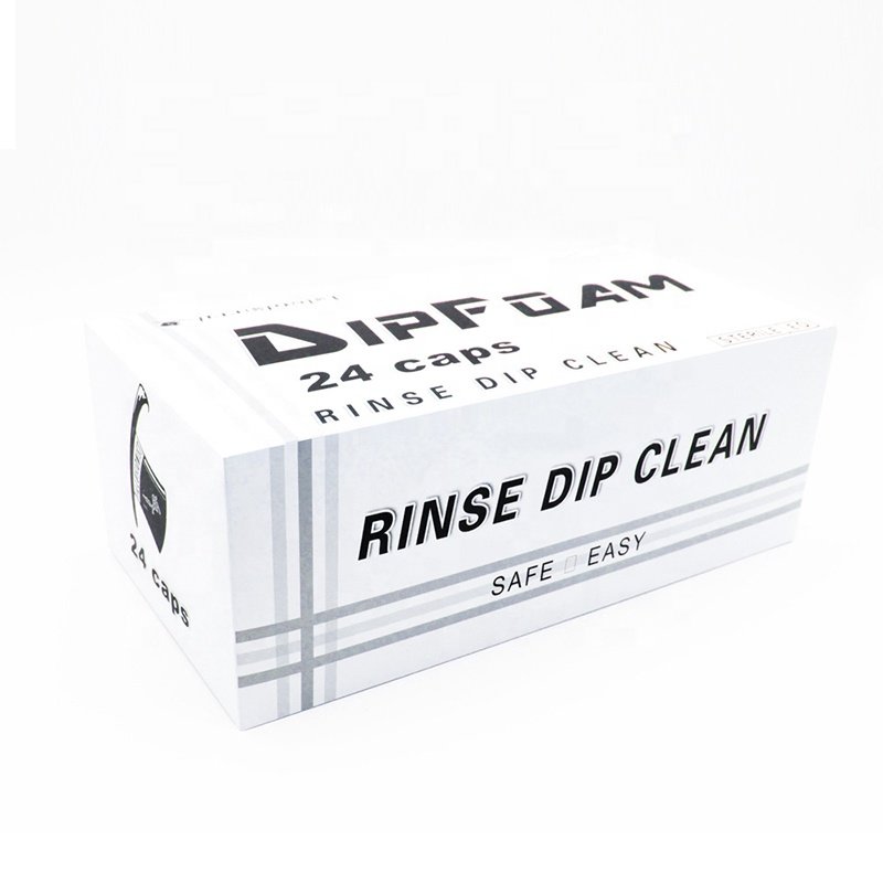 Disposable 24pcs/box Environmentally Tattoo Needle Cartridges Cleaning Sponge Wash Soaking Dip Foam Rinse Dip Clean