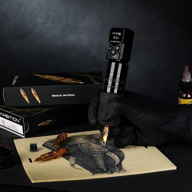 XNET Torped Brushless Motor 2.5mm/3.0mm/3.5mm Stroke Professional Rotary Tattoo Pen Gun Machine for Tattoo Artists Body Art