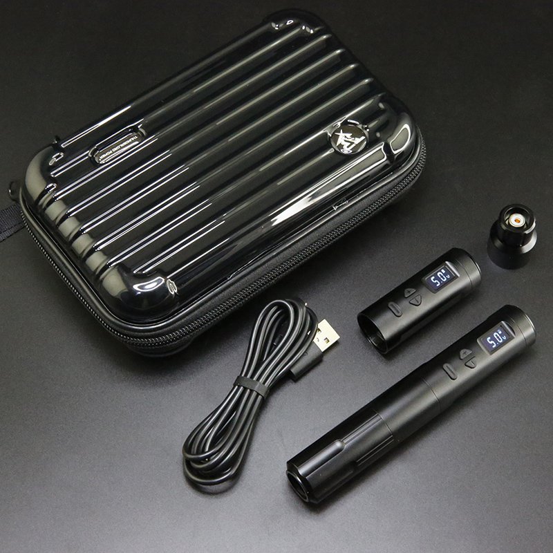2024 Hot selling lithium battery tattoo pen permanent makeup machine cylinder needle pen