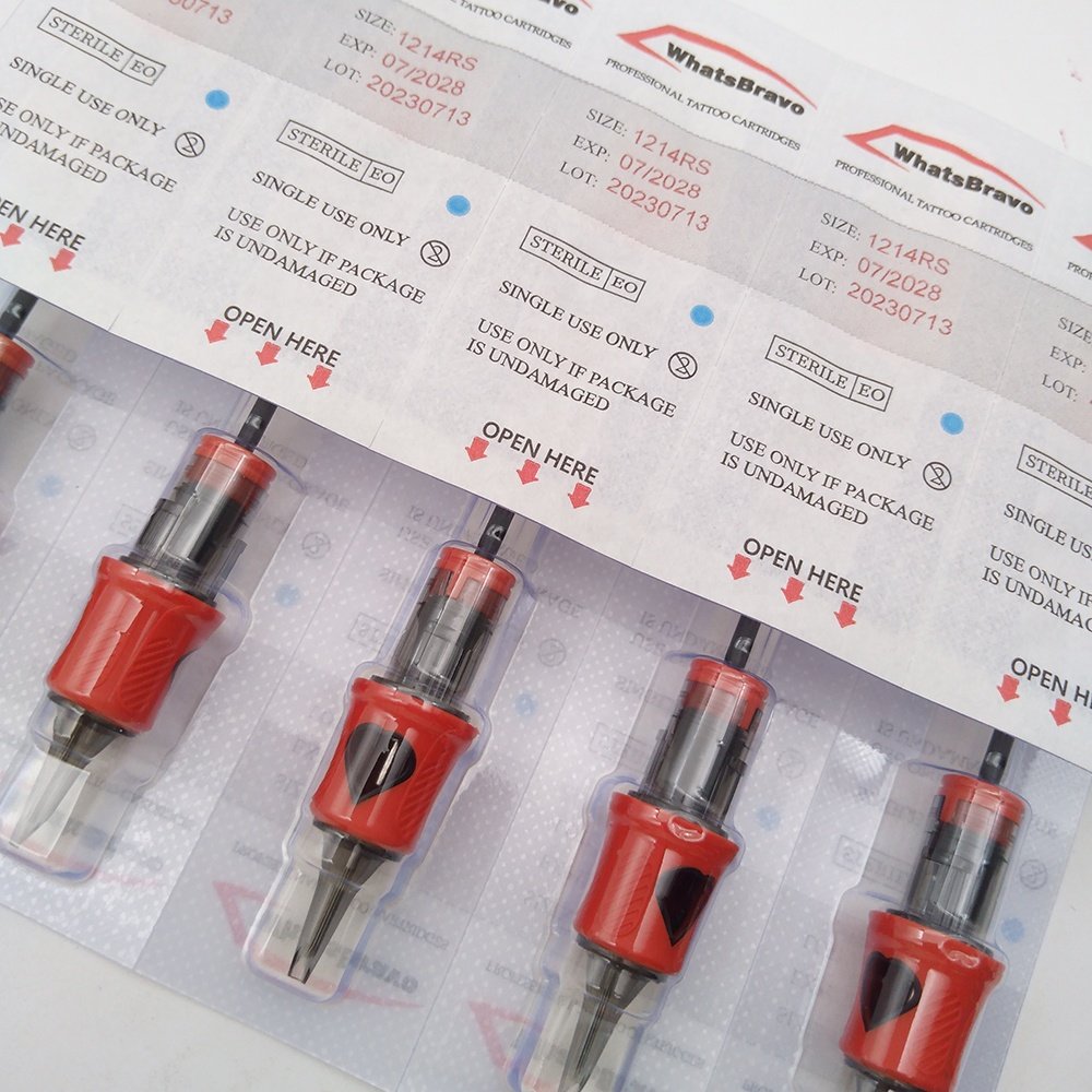Customize tattoo cartridge needle wholesale WhatsBravo Tattoo Cartridges permanent makeup needle cartridge