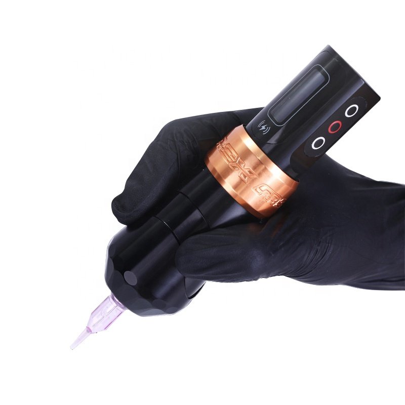 Professional Adjustable Stroke FK MAX Wireless Battery Rotary Custom Pen Type Gun Full Complete Set Kit Wireless Tattoo Machine