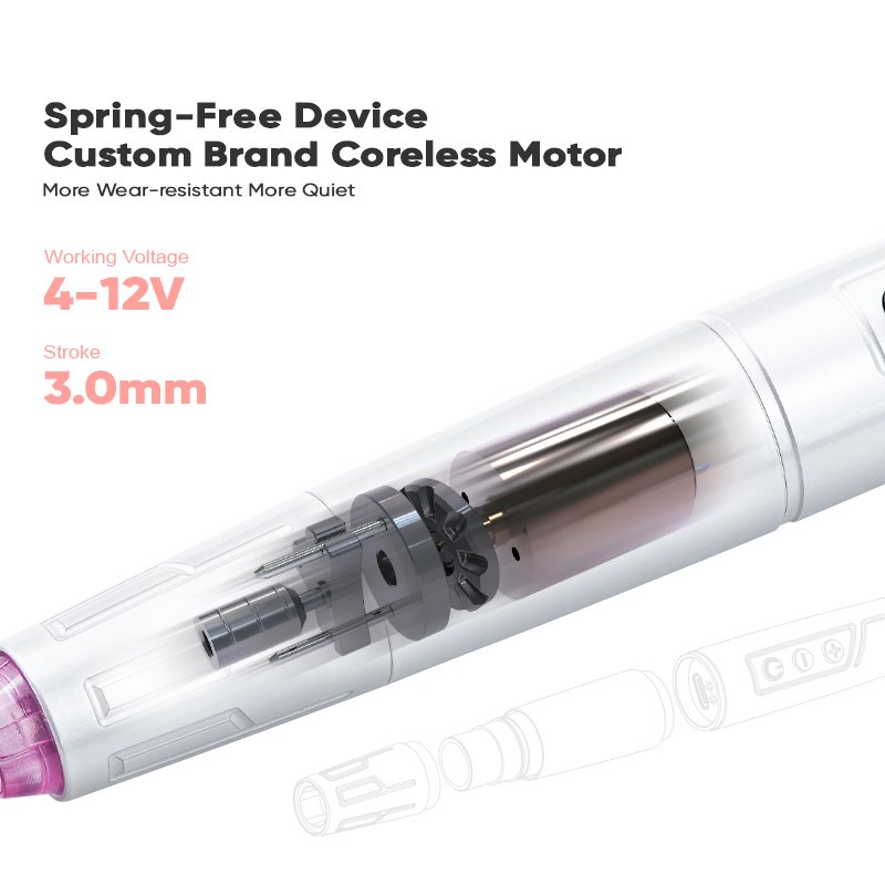 Biomaser TP006 permanent makeup tattoo machine wireless battery eyebrow tattoo pen