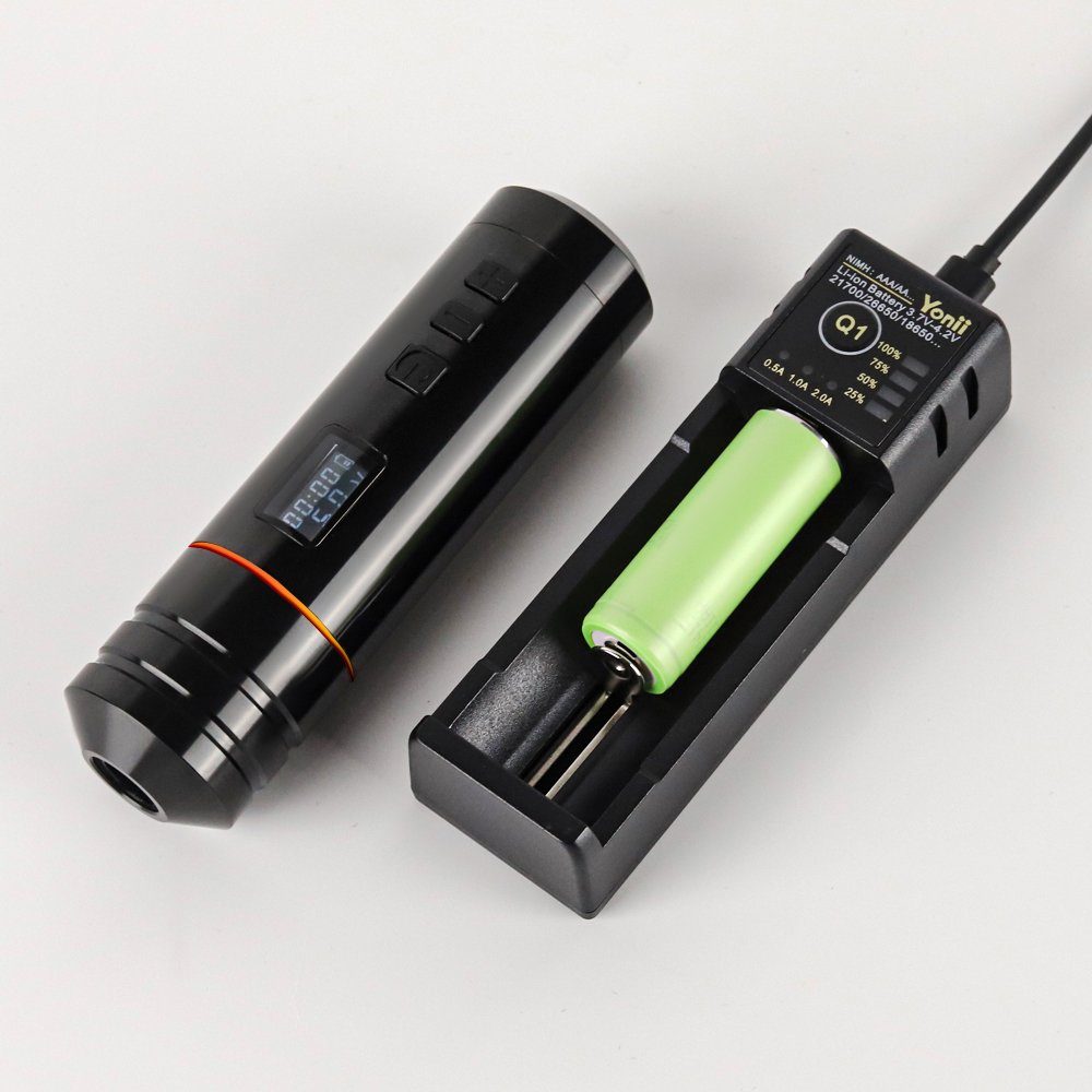 XNET Blade Japanese Motor Wireless Tattoo Machine Digital Rotary Tattoo Gun Pen for Body Art