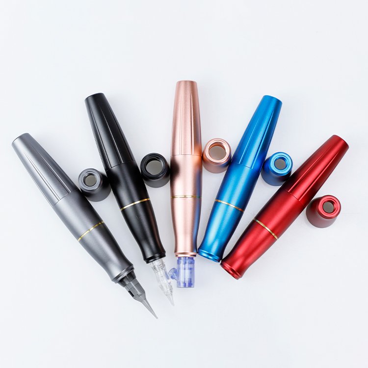 Biomaser Permanent Makeup Supplies P90 2 Grips Micropigmentation Dermografo Universal Tattoo Permanent Makeup Eyebrow Machine