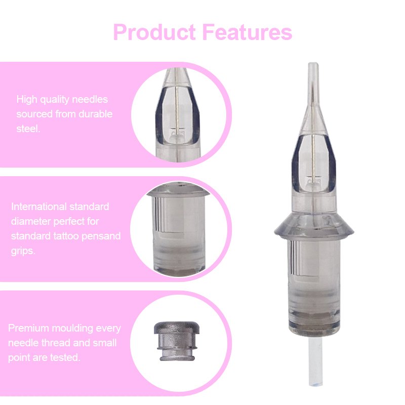 MASSA Wholesale Tattoo Needle Permanent Makeup 316 Stainless Steel Microblading Tattoo Cartridge Needle