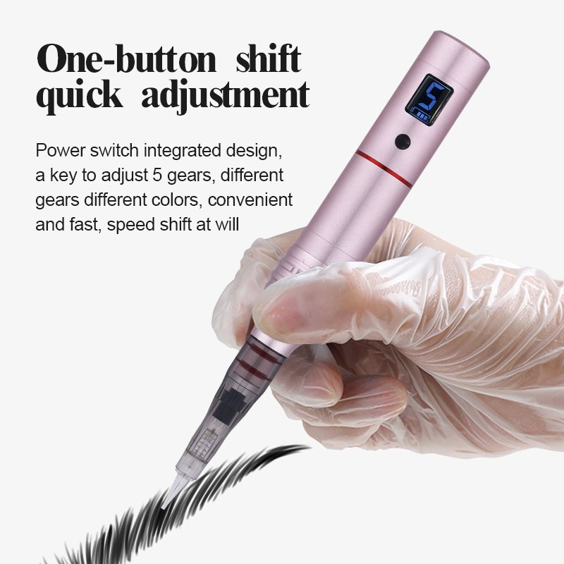 Wireless Pmu Machine Microblading Eyebrow Tattoo Permanent Makeup Machine Micropigmentation Machine