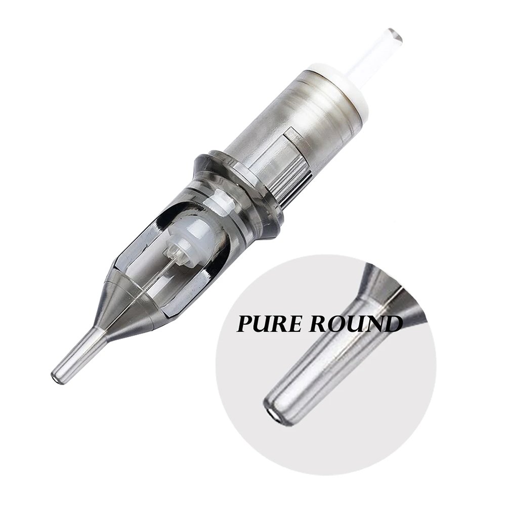 Wholesale EZ Tattoo Revolution RL 20Pcs Pure round tip disposable permanent makeup pmu cartridge needles