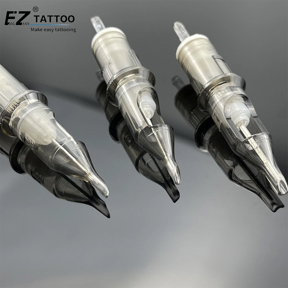 Wholesale EZ Tattoo Revolution RL 20Pcs Pure round tip disposable permanent makeup pmu cartridge needles