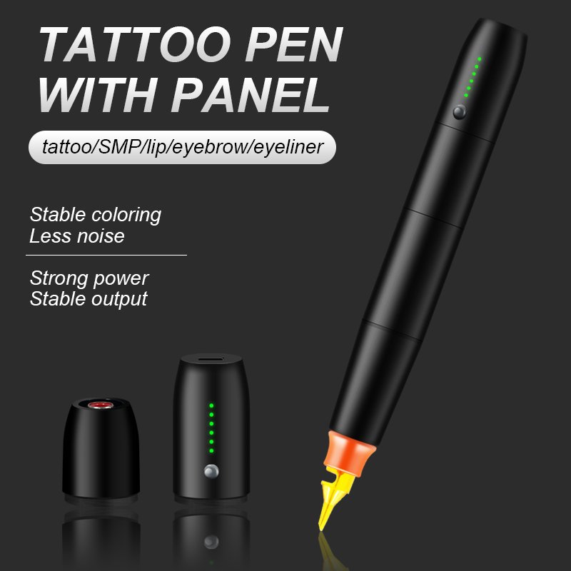 XJ Rechargeable Wireless Tattoo SMP Eyebrow Microshading Permanent Makeup Tattoo Machine