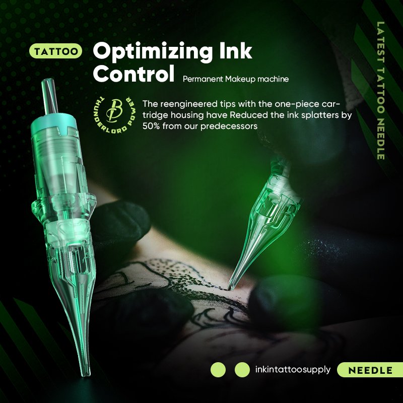 Hot Sale Membrane Tattoo Cartridge Needle Sterilization Needle 0.35mm RLT Extra Tight Round Liner for tattoo needle