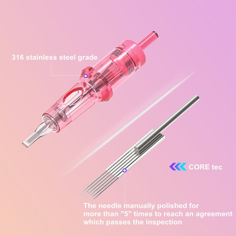 R/F Professional PMU SMP Tattoo Cartridge Needles Permanent Makeup Eyebrows Eyeliner Lips PMU Needles