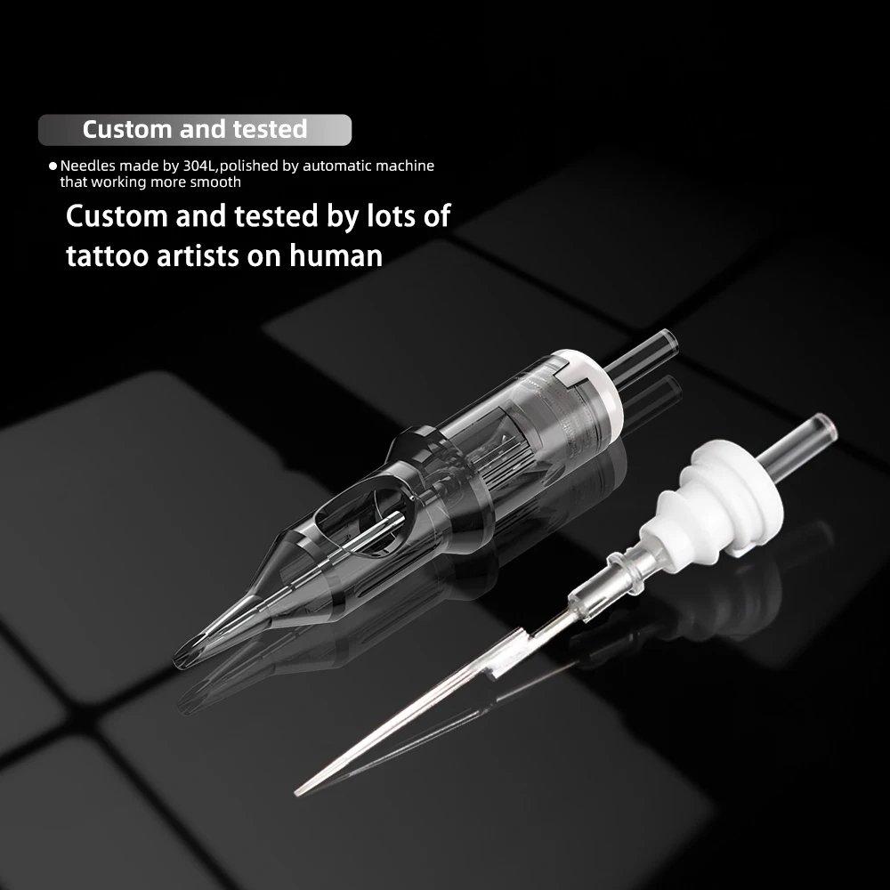 Wholesale Ambition U-REX 0.3mm 0.35mm RL M1 RM RS Tattoo Cartridges Round Liner Shader Curved Magnums Disposable Tattoo Needles