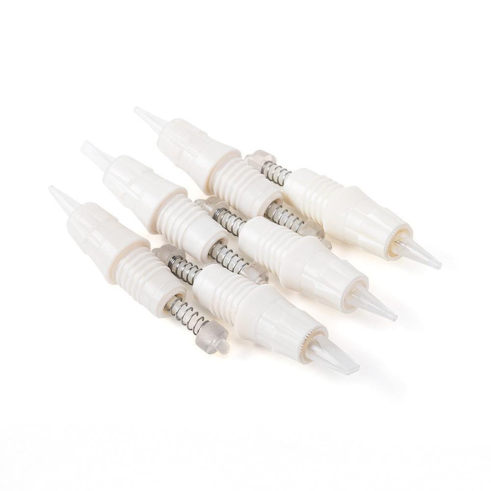 Disposable 9mm Screw Tattoo Candy Cartridge Needles For Charmant 2 Machine Eyebrow Lips Permanent Makeup Tattoo Needles