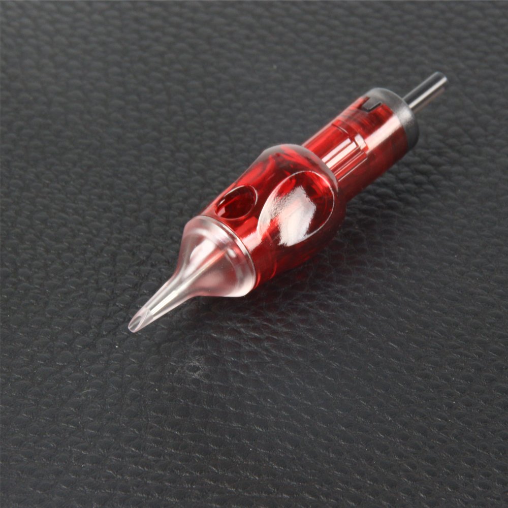 50PCS Universal Tattoo Cartridge Needles Curved Magnum RL RS Sterilized Safety Needles For Permanent Makeup Tattoo Machine