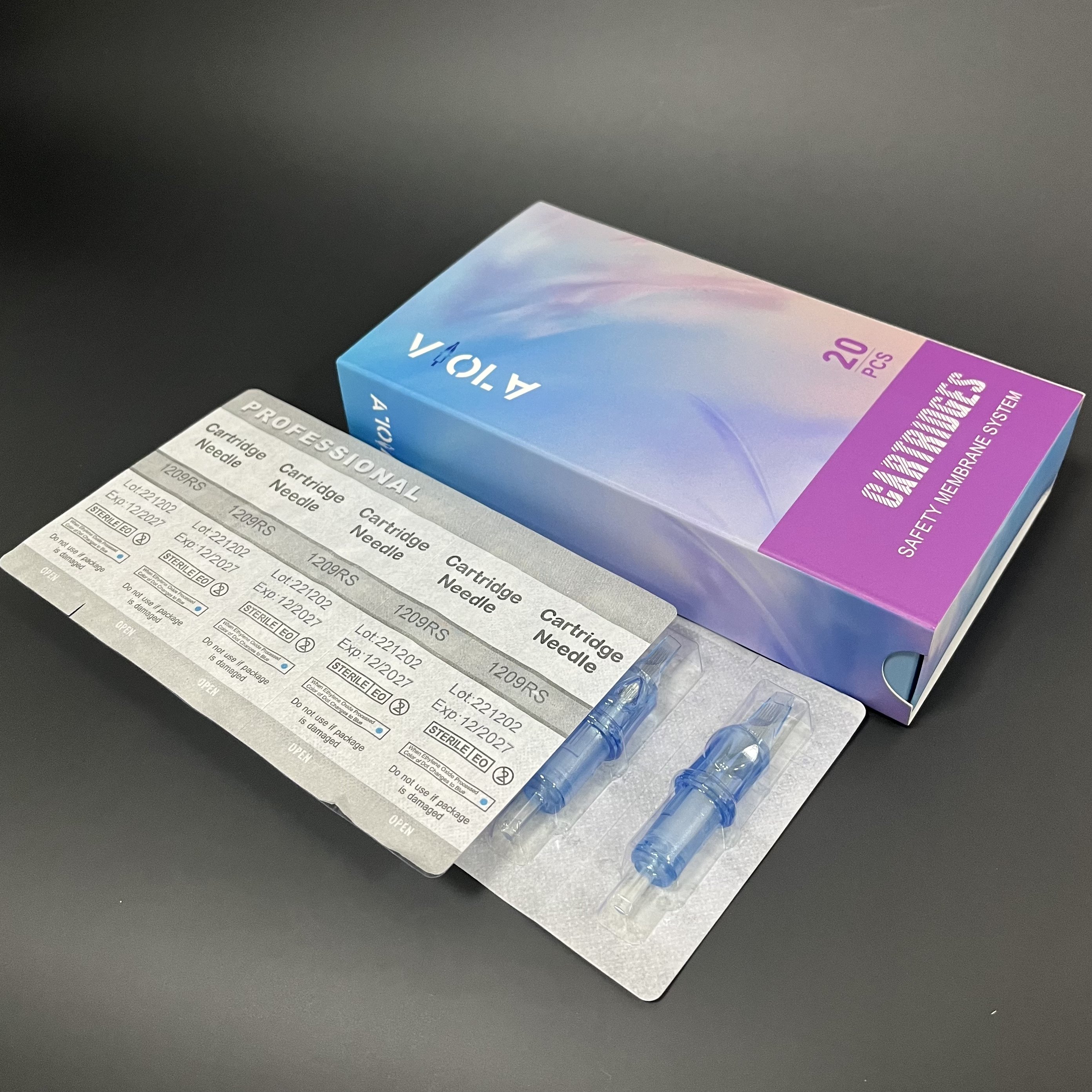 Professional Disposable Tattoo Needles Permanent Makeup Tattoo Needle Cartridge 5RL